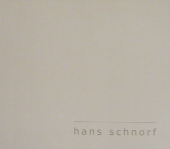 Hans Schnorf BOOK Empty Spaces