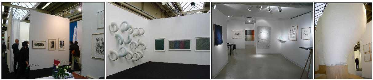 Galerie ART FORUM UTE BARTH an Kunstmessen: Kunst Zürich, Art Miami, KIAF, Köln, Bologna, New York